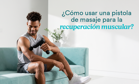 Guía definitiva: ¿Cómo usar una pistola de masaje para la recuperación muscular?
