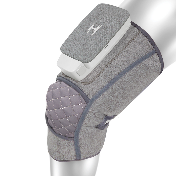 Masajeador de Compresión de Rodilla Homedics Modulair Gris con Calor